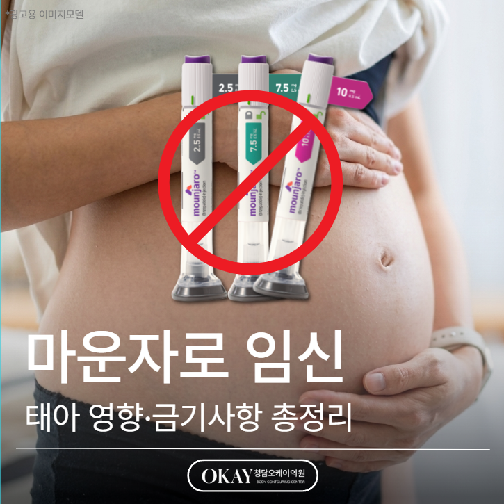마운자로 임신 중 사용 가능할까? 태아 영향·금기사항 총정리 (원장 직접작성) 관련 이미지 1