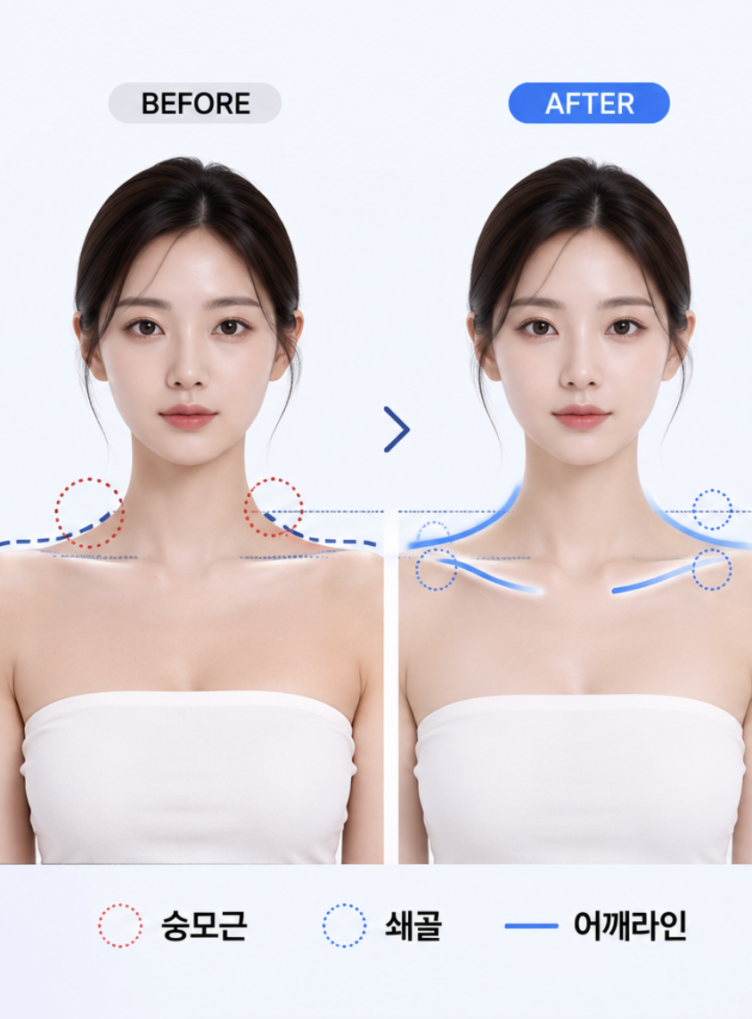 청담역성형외과 어깨필러, 어깨라인이 예뻐 보이는 사람들의 공통점 관련 이미지 3
