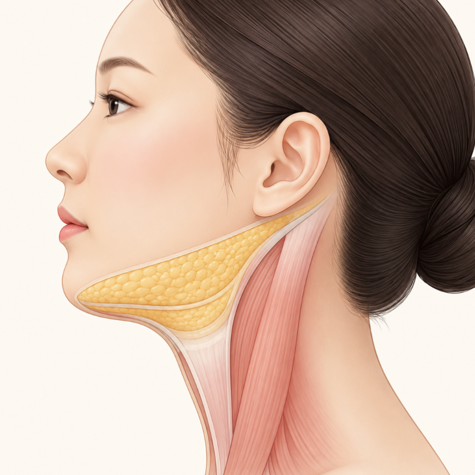 턱지방흡입, 무조건 많이 빼는 게 좋은 건 아닙니다 관련 이미지 3