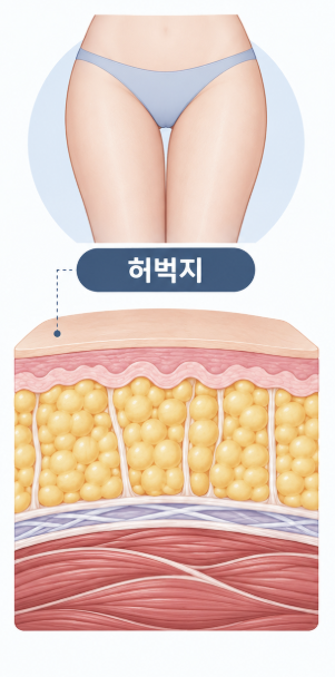 지방흡입수술방법, 허벅지와 복부가 다른 이유는? 관련 이미지 3
