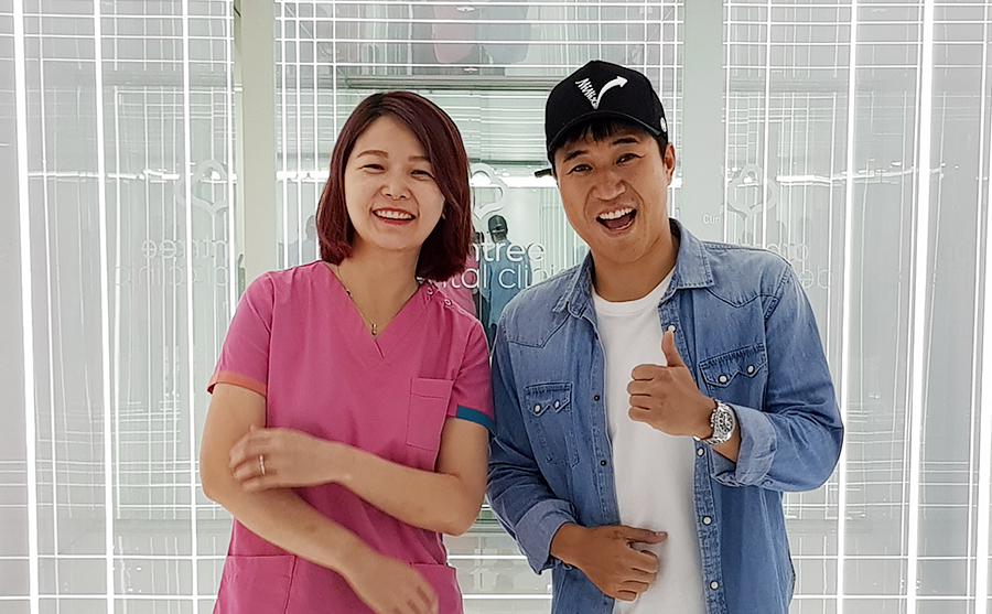 가수 김종민 강남 아름드리치과 방문 관련 이미지 6