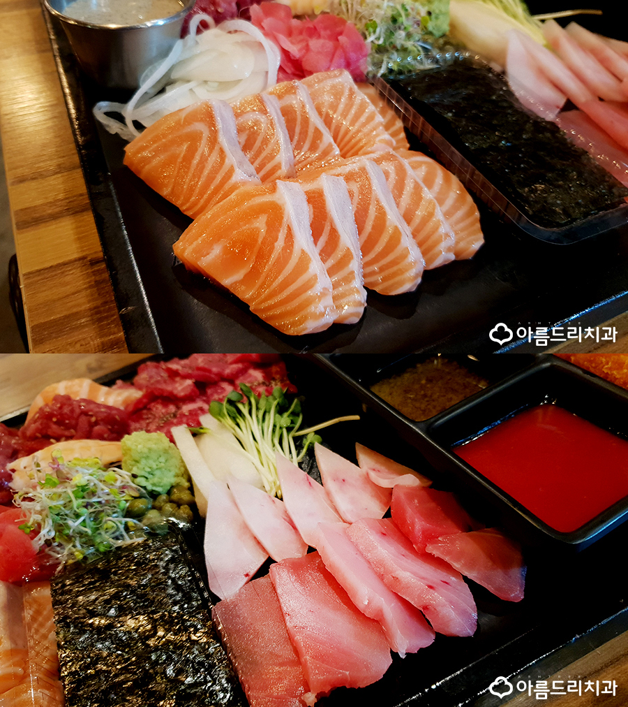 육회한연어 신논현점 가격/메뉴 1미터무한리필 관련 이미지 7