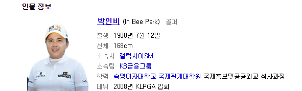 골프 여제 박인비 사인 볼 선물 [아름드리 치과] 관련 이미지 3