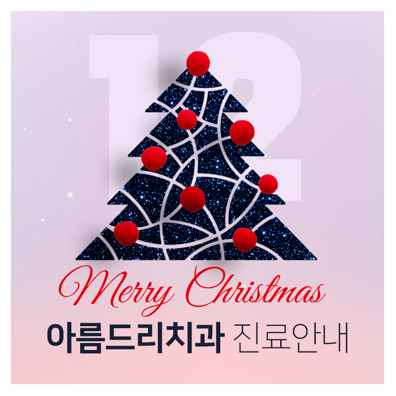 12월 진료일정안내 아름드리치과 관련 이미지 1