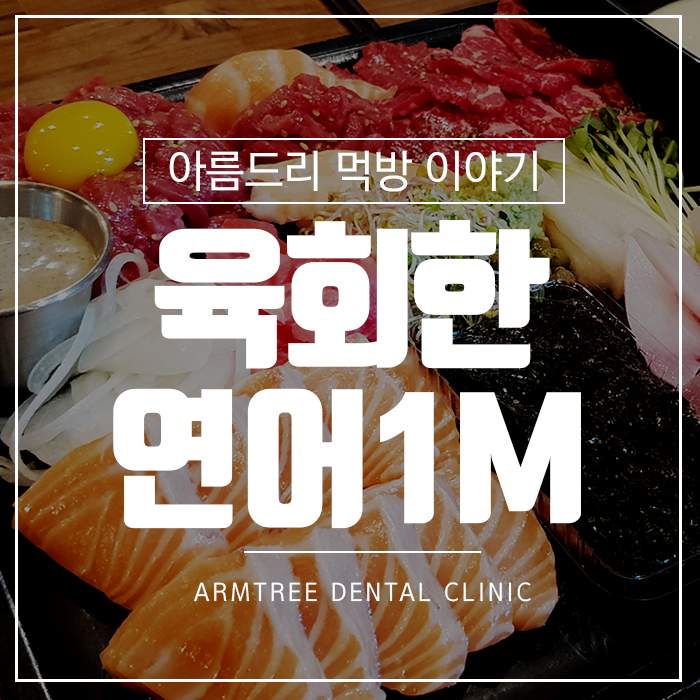 육회한연어 신논현점 가격/메뉴 1미터무한리필 관련 이미지 1