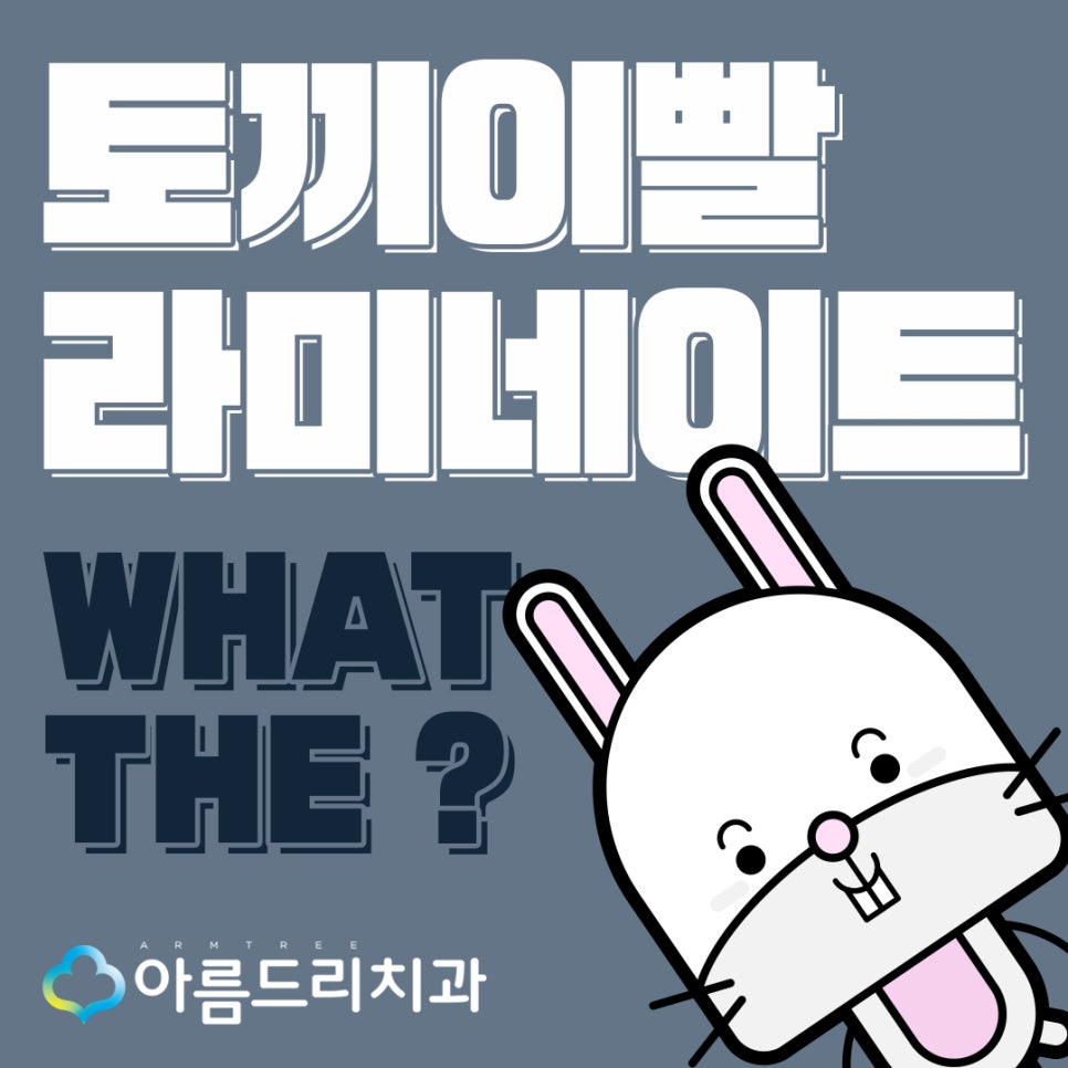 토끼이빨라미네이트 누런이 문제없음 관련 이미지 1