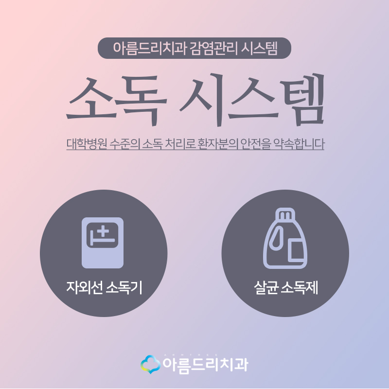 치과감염관리 아름드리치과의 예방시스템 관련 이미지 4