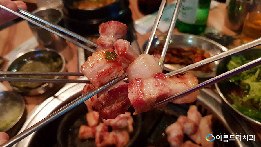 신논현 삼겹살 맛집 장남식당에서 전체회식 관련 이미지 8