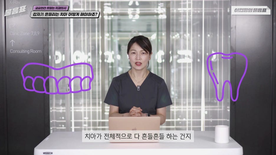 갑자기 흔들리는 치아 어떻게? 치주인대 아름드리치과 이현정의물음표 관련 이미지 10