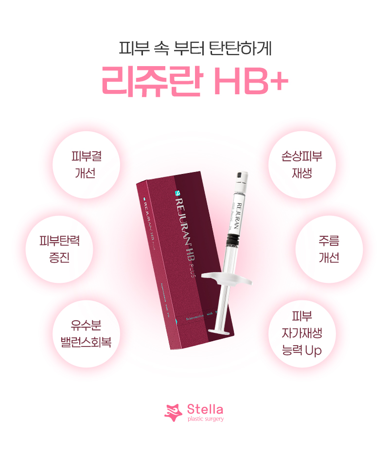 ★Difference Between Rejuran and Rejuran HB Plus at Stella Clinic in Mokdong/Yeongdeungpo/Omokgyo and Sleep Anesthesia Event image 4