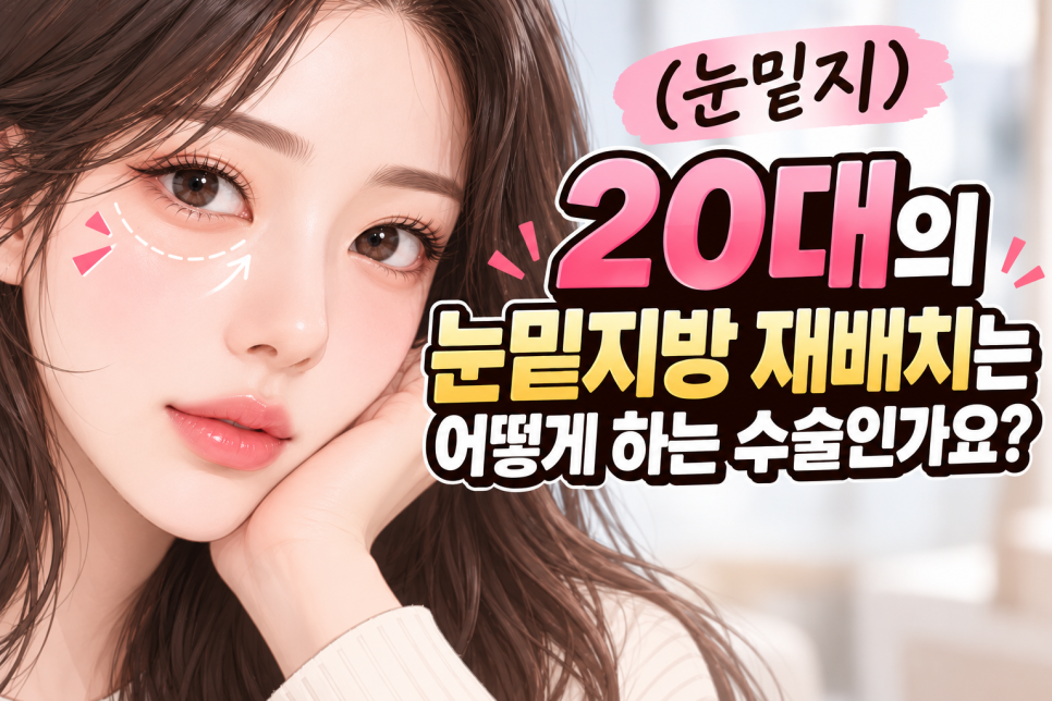 (눈밑지) 20대의 눈밑 지방재배치는 어떻게 진행되나요? 관련 이미지 1