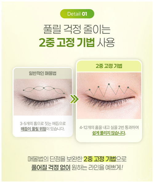 When Can You Wear Makeup After Non-Incisional Double Eyelid Surgery? Including Reviews of Swelling and Loss of the Fold image 10