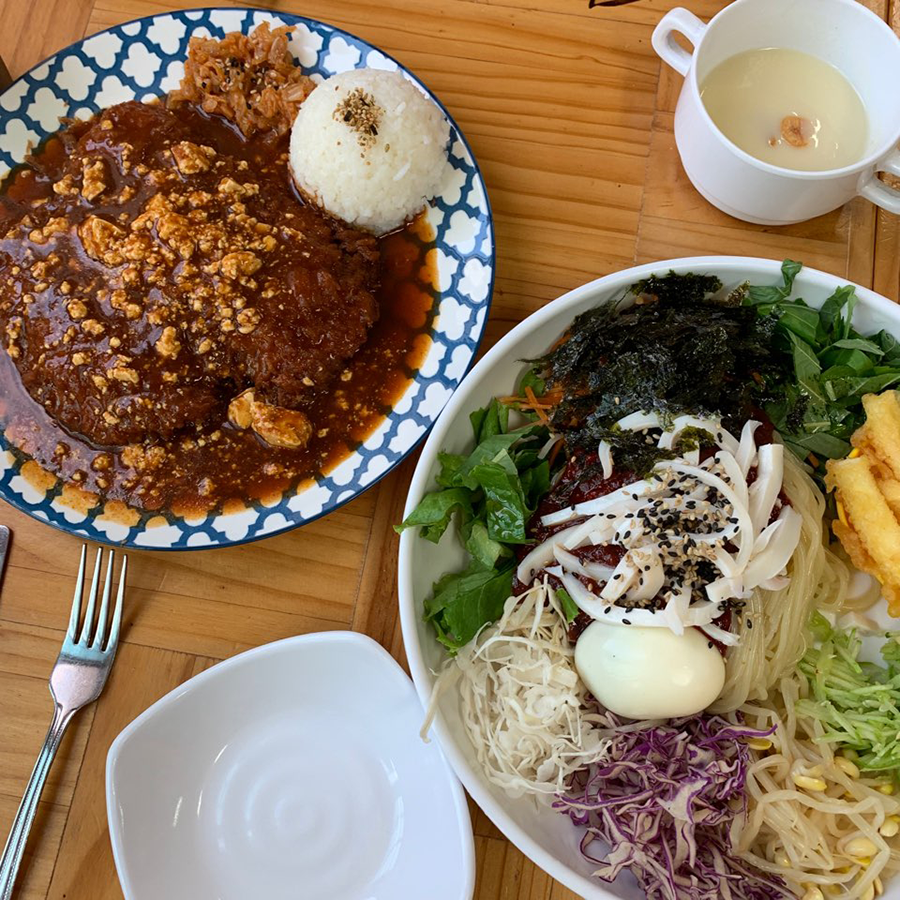 A Review of My Jeju Trip: Seochonje Black Pork Tonkatsu & Spicy Chogyeomyeon with Cuttlefish! image 3