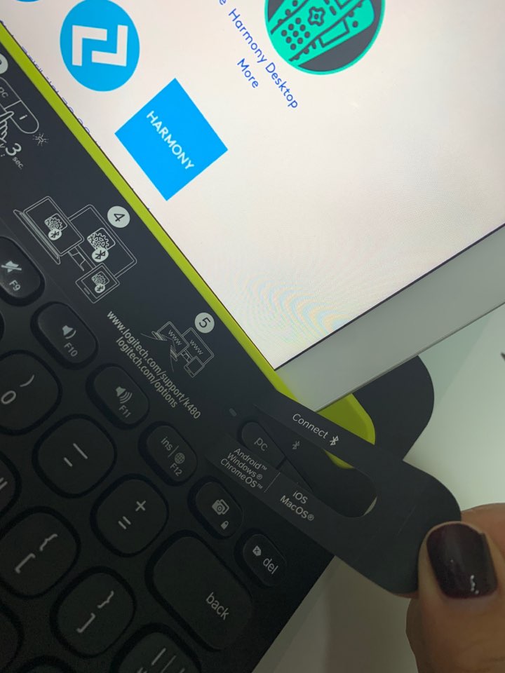 블루투스 키보드 로지텍 k480 멀티페어링 사용후기! 관련 이미지 10