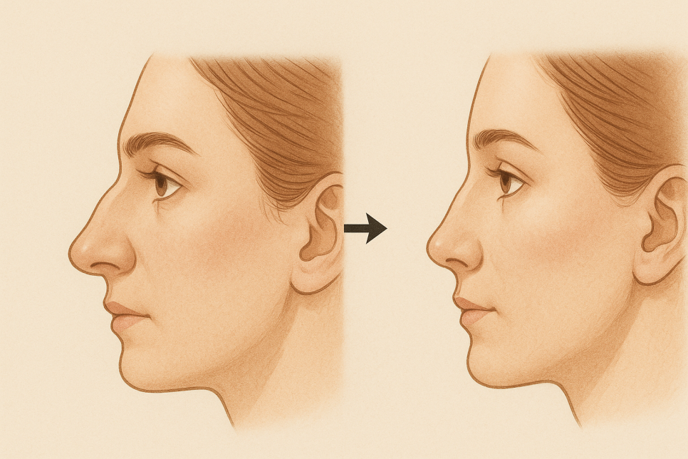 For a Smooth, Refined Nose Line with Nose Hump Surgery in Sinsa image 5