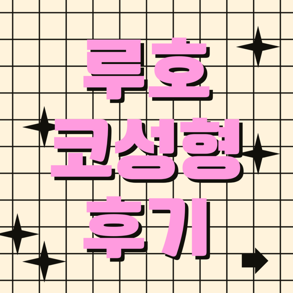 ［루호성형외과］콧대 & 코끝 성형 후기 관련 이미지 1