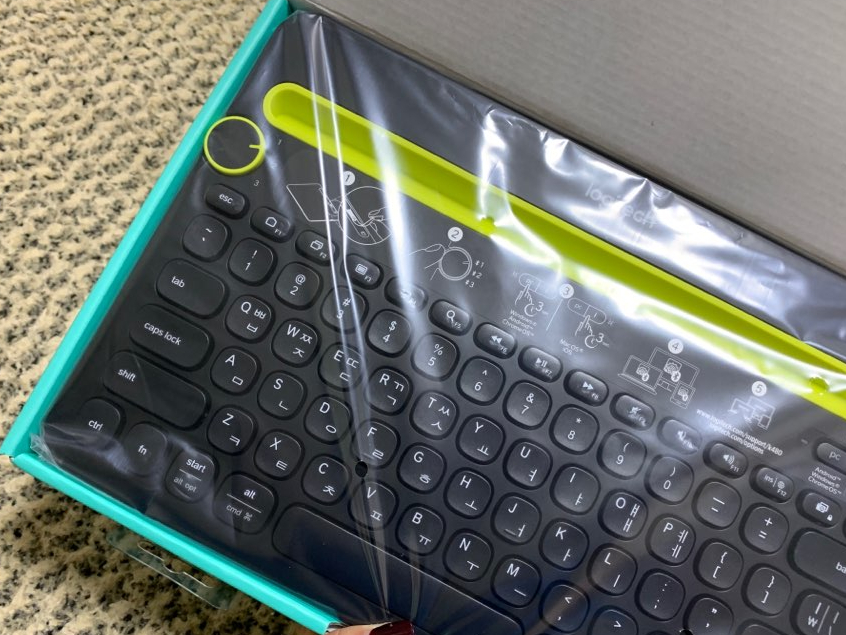 블루투스 키보드 로지텍 k480 멀티페어링 사용후기! 관련 이미지 4