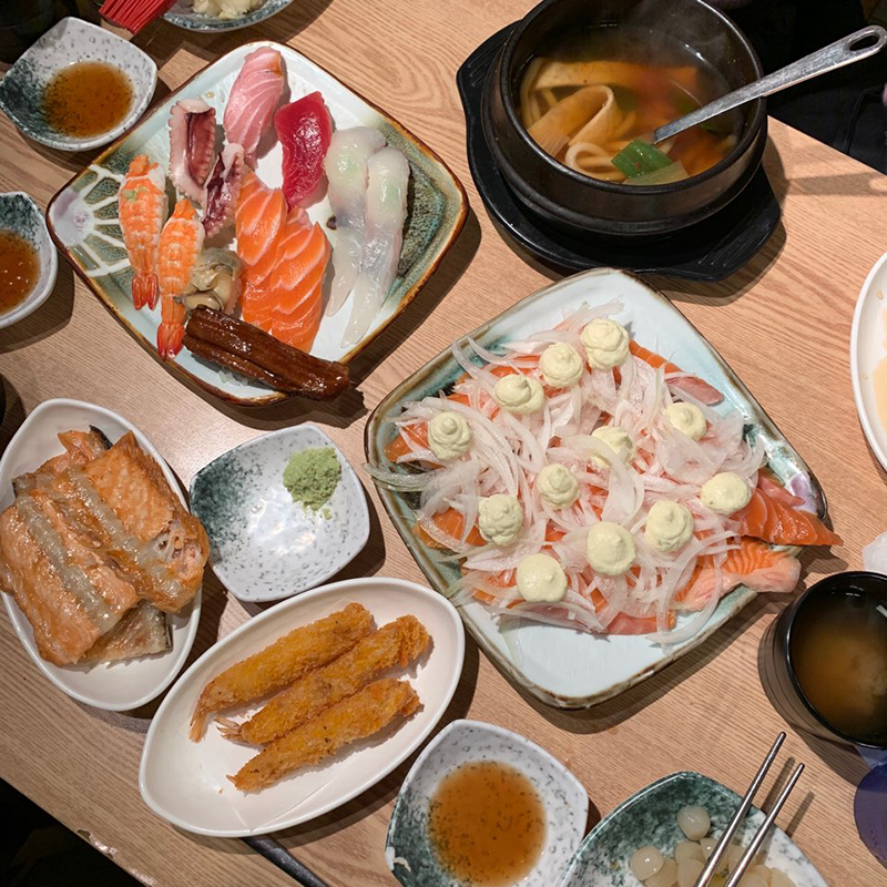 Hoya Sushi, a Great Restaurant in Konkuk University — the Salmon Sushi Quality Is Absolutely Great! image 3