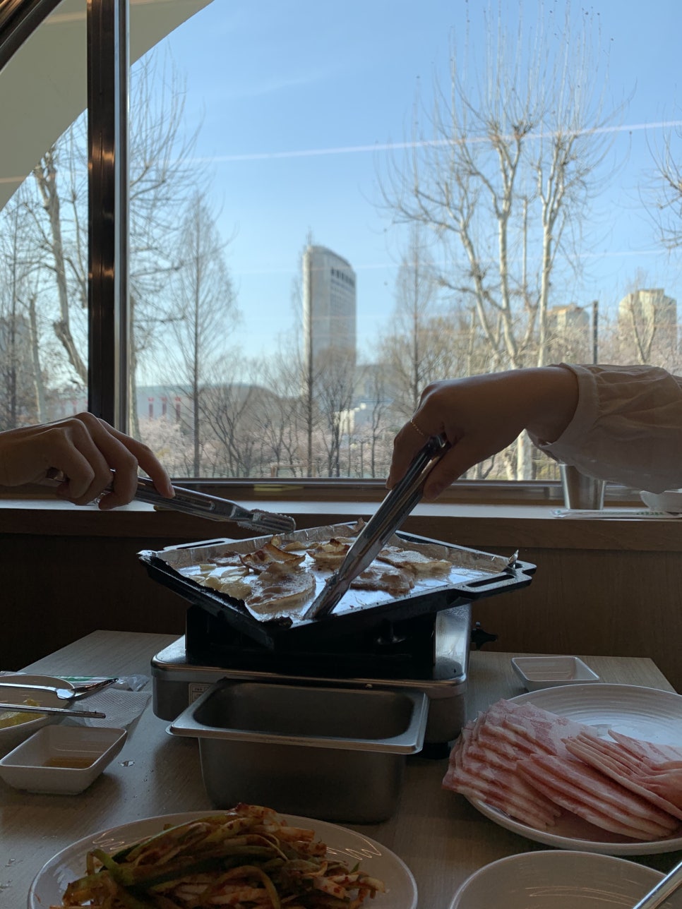 석촌호수 맛집 나리식당 냉동삼겹살, 뷰맛집이네요! 관련 이미지 1