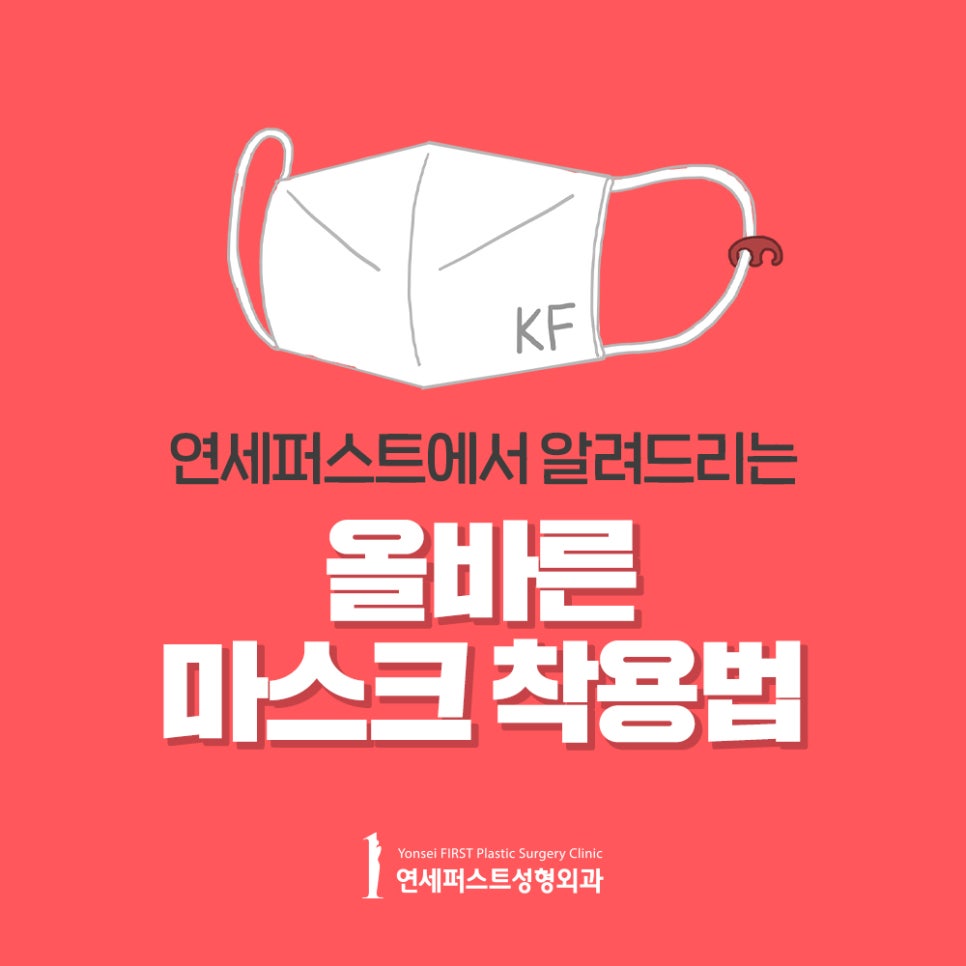 코로나19 대비, 올바른 마스크 착용법 관련 이미지 1