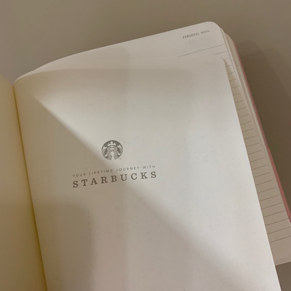 2020 스타벅스 다이어리 플래너 핑크 받은 후기! 관련 이미지 5