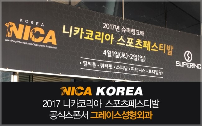 2017 슈퍼링크배 니카코리아 스포츠페스티발 X 공식스폰서 그레이스성형외과 관련 이미지 1