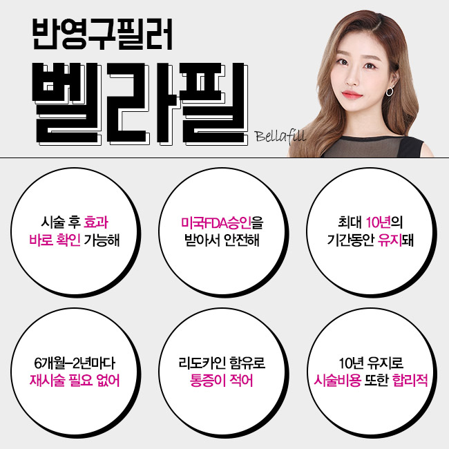 오랜기간 유지되는 반영구필러 벨라필로 예쁨을 쭈욱-! 관련 이미지 3