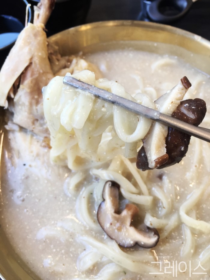 [가로수길 맛집] 닭반마리가 통째로! 파주닭국수 존맛♡ 관련 이미지 7