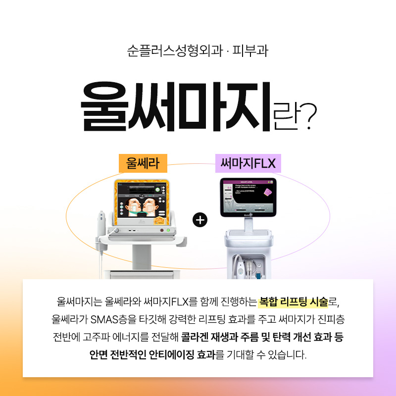 초음파와 고주파 리프팅의 시너지 효과, 울써마지란 관련 이미지 2