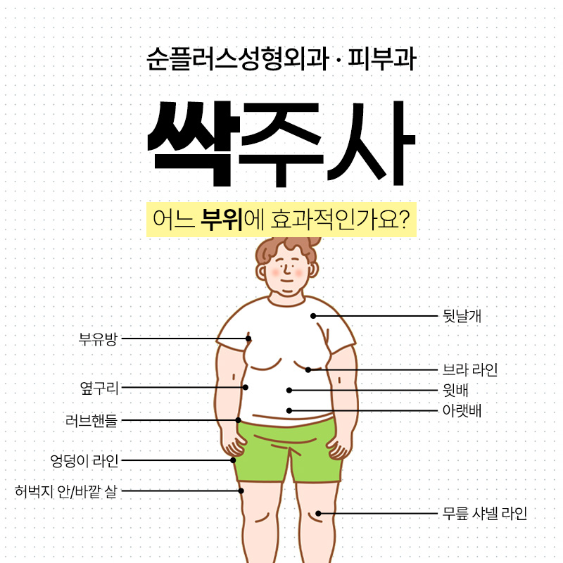 순플러스성형외과 &middot; 피부과  몸속 지방과 군살을 싹-! 싹주사 관련 이미지 6