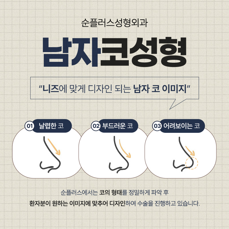 남자코성형외과 뚜렷한 티존과 직선콧대로 입체감 살리고 관련 이미지 3