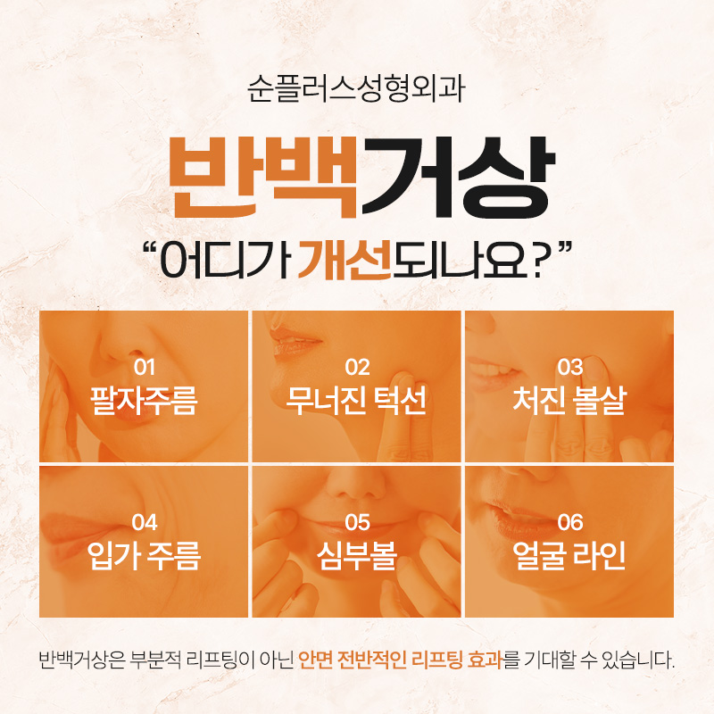 나이들어 보이는 얼굴 반백거상(안면거상)으로 어려질 수 있을까 관련 이미지 3