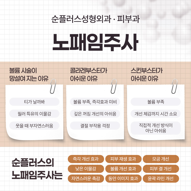 노패임주사, 꺼진 옆볼 앞볼에 자연스러운 볼륨을 더하다. 관련 이미지 3