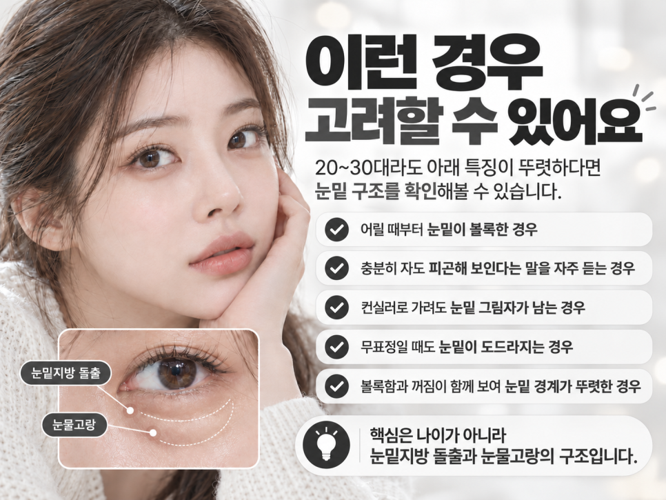 20대~30대 눈밑지방재배치 필요한 경우. 관련 이미지 4