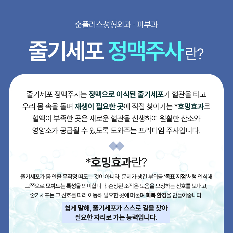 줄기세포 정맥주사로 기대할 수 있는 효과. 관련 이미지 2
