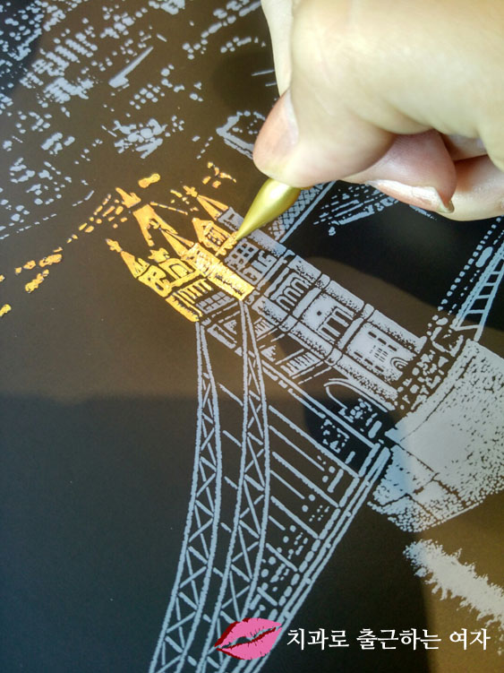 나의 힐링 취미&이색취미, 라고디자인의 { 스크래치 나이트뷰 런던} 관련 이미지 6