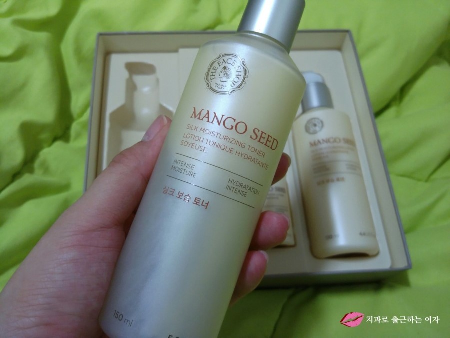 촉촉한 로션 찾는다면, 더페이스샵 망고씨드 스킨로션 굿굿 관련 이미지 9