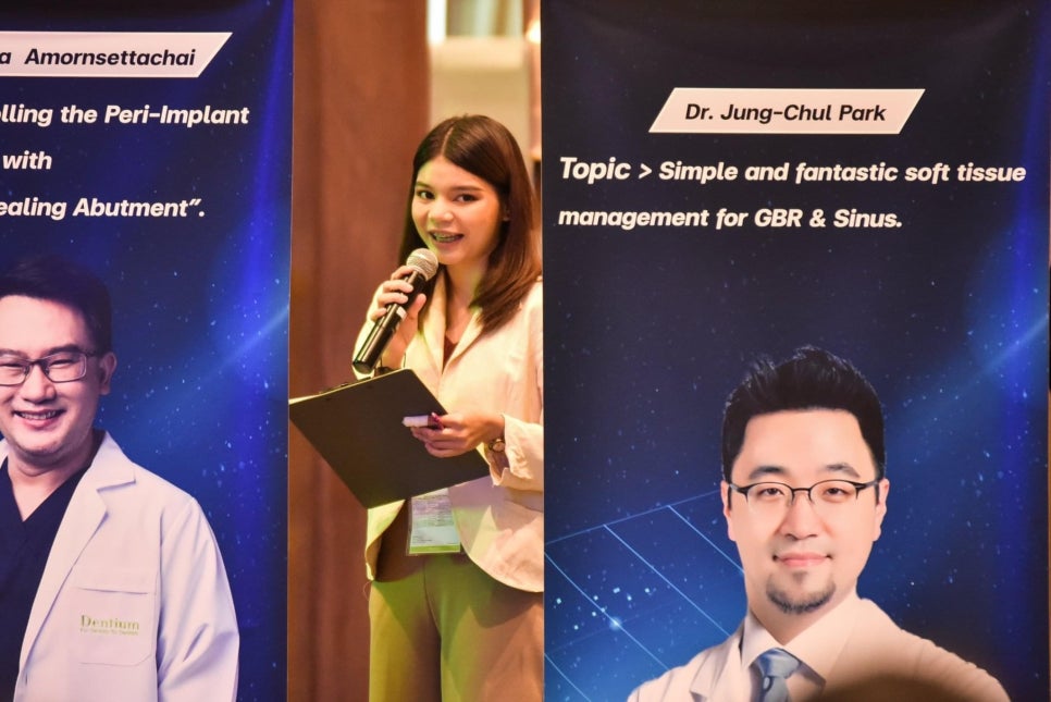 박정철 교수님, 태국 방콕에서 개최된 &lsquo;덴티움 임플란트&rsquo; 특별강연 진행 관련 이미지 1