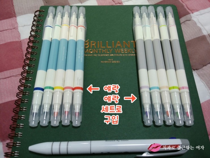 2016년 큰 다이어리 구입, 스프링 다이어리 + 아이코닉 데코펜 세트 관련 이미지 13