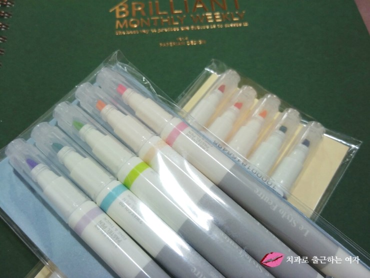 2016년 큰 다이어리 구입, 스프링 다이어리 + 아이코닉 데코펜 세트 관련 이미지 17