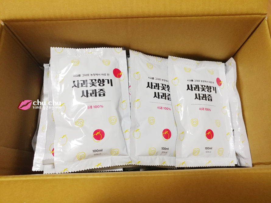 카카오톡 선물하기 - 사과꽃향기 사과즙 선물 받았어요 :) 관련 이미지 4