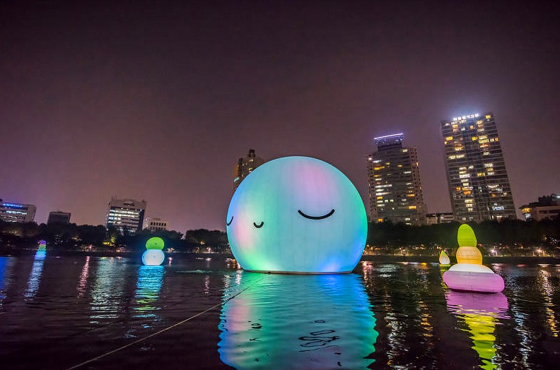 석촌호수 <슈퍼문 프로젝트> 보고 왔어요 관련 이미지 4