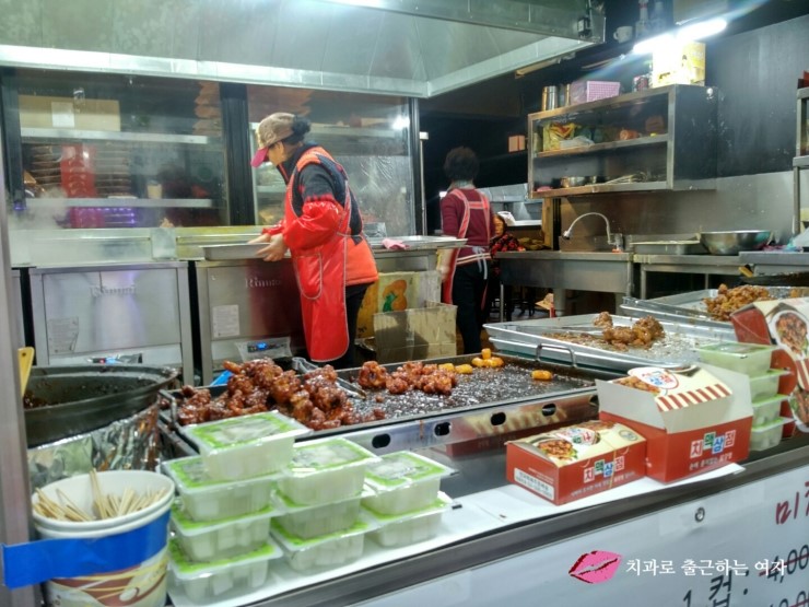 망원동 치맥상점 가마솥닭강정 허니버터맛 먹어봄 !! 관련 이미지 4