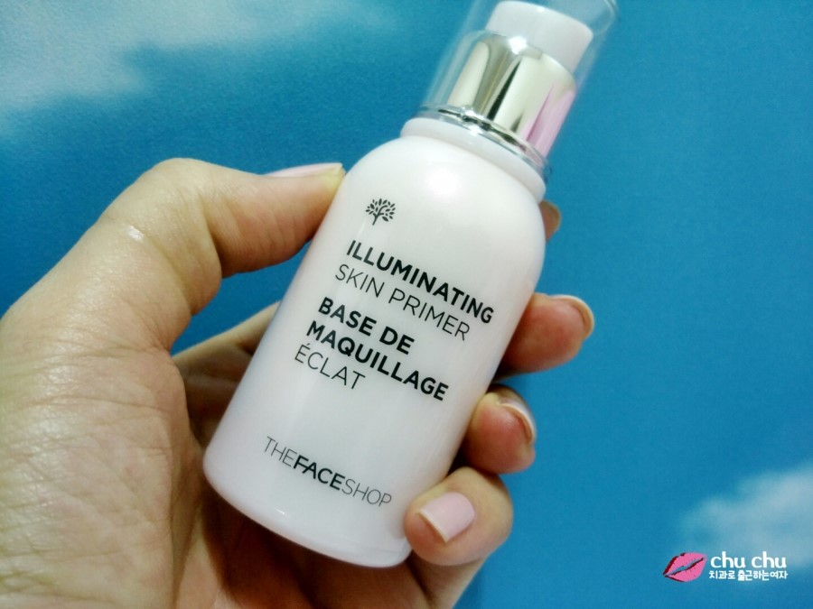 하루종일 화사한 피부, 더페이스샵 일루미네이팅 스킨프라이머 &hearts; 관련 이미지 4