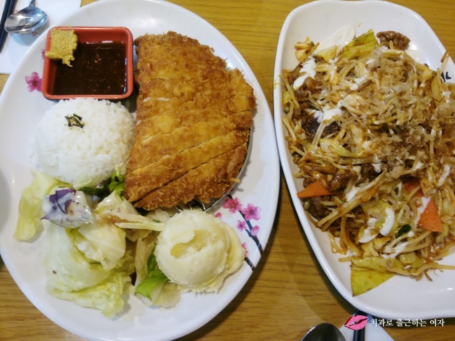 수서역 밥샵 치즈돈까스 + 몽골리안비프우동, 꿀맛 &hearts; 관련 이미지 1