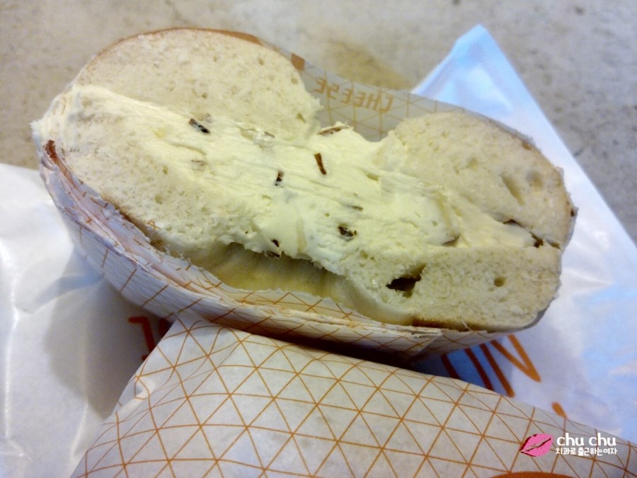 모노치즈 크림치즈홀 베이글, 허니월넛 맛, 꿀맛 &hearts; 관련 이미지 11