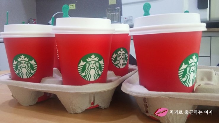 스타벅스 커피 선물 받았어요~~ &hearts; 관련 이미지 2