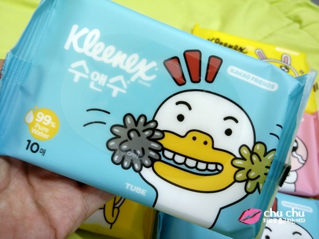 크리넥스 카카오 프렌즈 물티슈, 넘 귀여워요! 관련 이미지 8
