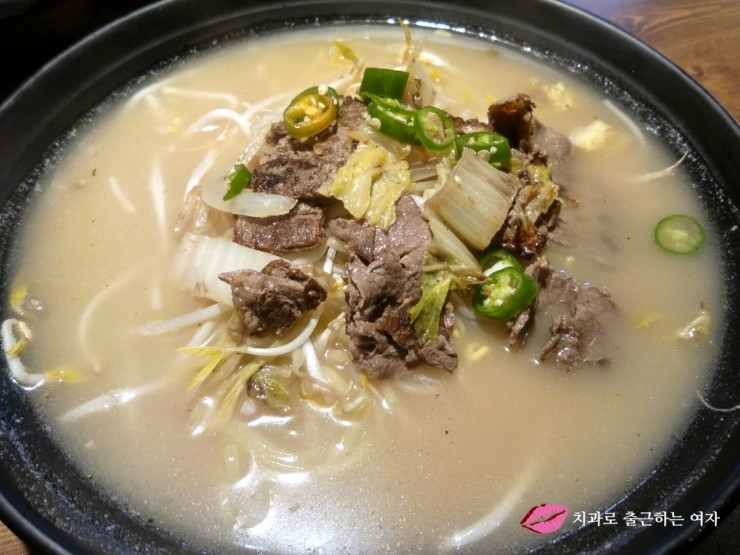 진하고 시원한 국물, 육전면사무소 소고기생면 관련 이미지 1