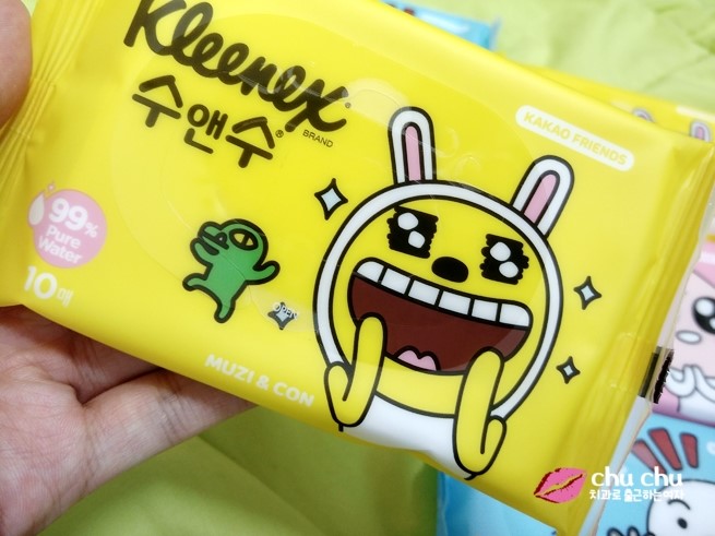 크리넥스 카카오 프렌즈 물티슈, 넘 귀여워요! 관련 이미지 6